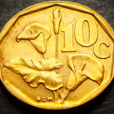 Moneda exotica 10 CENTI - AFRICA de SUD, anul 1992 * cod 3531 = A.UNC