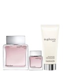 Set Calvin Klein: Euphoria, Eau De Toilette, For Men, 100 ml + Euphoria, Eau De Toilette, For Men, 15 ml *Miniature + Euphoria,