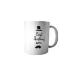 Cana alba personalizata &quot;Best Husband Ever&quot;, INOVATIX&reg;. 330ml, Oem