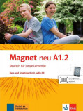 Magnet neu A1.2, Kurs-/Arbeitsbuch + CD - Paperback brosat - Giorgio Motta, Silvia Dahmen, Ursula Esterl - Klett Sprachen