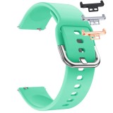 Cumpara ieftin Curea silicon, compatibila Huawei Watch Fit 1, cu adaptor dedicat, Seafoam Green