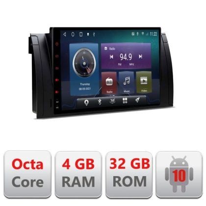 Navigatie BMW E39 si E53 C-082 Octa Core cu Android Radio Bluetooth Internet GPS WIFI 4+32GB CarStore Technology