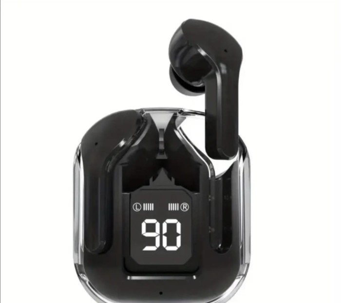 Casti wireless New Air 39 cu anulare a zgomotului, compatibil cu toate telefoanele, Negru