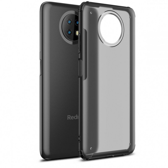 Husa Plastic - TPU Tech-Protect HYBRIDSHELL pentru XIAOMI REDMI NOTE 9T 5G / Xiaomi Redmi Note 9 5G, Matte, Neagra