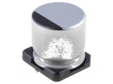 Condensator Electrolitic Low ESR SMD 330&micro;F 50VDC, &Oslash;10x13,5mm - Componentă Electronică de &Icirc;naltă Performanță