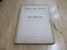 COMPOZITORI ROMANI CONTEMPORANI - PIESE PENTRU PIAN foto