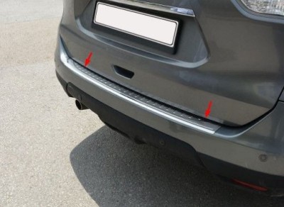 Ornament inox protectie portbagaj compatibil NISSAN X-TRAIL ( 2005-2012) foto