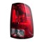 Stop spate lampa Dodge Ram (Ds/Dj), 09.08-12.13, spate, omologare SAE, fara suport bec, 55277414AA; 55277414AB, Dreapta
