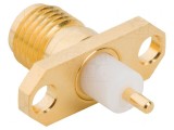 Conector SMA 50&Omega; lipire PTFE aurit