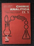 CHIMIE ANALITICA Manual clasele a IX-a si a X-a - Croitoru, Cismas