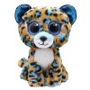 PLUS TY 15CM BOOS COBALT LEOPARDUL CU PETE ALBASTRE