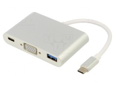 Adaptor USB 3.0/3.1 Alb 0.1m 5Gbps 60W PVC