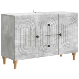 vidaXL Cabinet TV cu sertar Gri Beton 89 x 34,5 x 60 cm Lemn prelucrat 894198