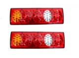 2 x Lampa de autovehicule spate, Lumina spate, remorca stanga dreapta Vw, Iveco, Man Bus Van LED 12v