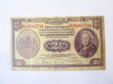 Rară! Indiile Olandeze 2 1/2 Gulden 1943,bancnota din imagini