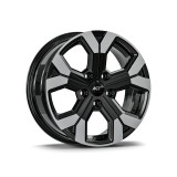 Jante AGT 17x6.5 ET32 5x114.3 diamond cut compatibile Dacia Renault Nissan Toyota Cod: AGT 17260-2396