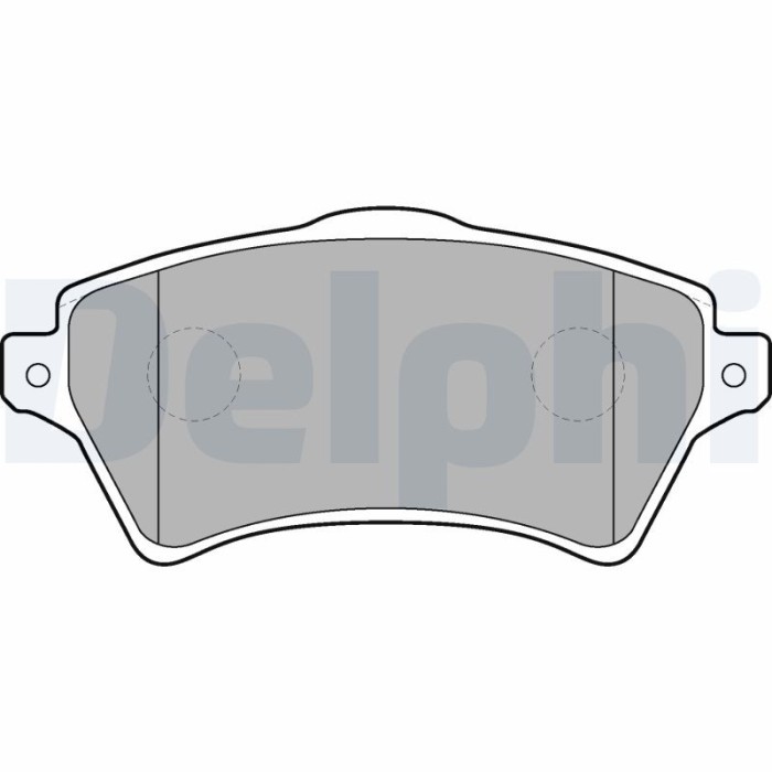 DELPHI LP1652 set placute frana,frana disc