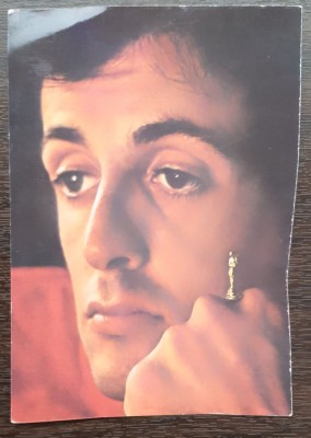 (40) CARTE POSTALA - ACIN - SYLVESTER STALONE foto