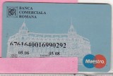 bnk crc Card bancar BCR Maestro - expirat