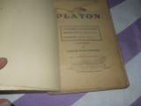 Platon - Cezar Papacostea,1930 -Apararea lui Socrates,Kriton si Phaidon