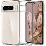 Husa Spigen Ultra Hybrid pentru Google Pixel 8 Pro Transparent