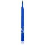 3INA The Color Pen Eyeliner tuș de ochi tip cariocă culoare 850 - Blue 1 ml
