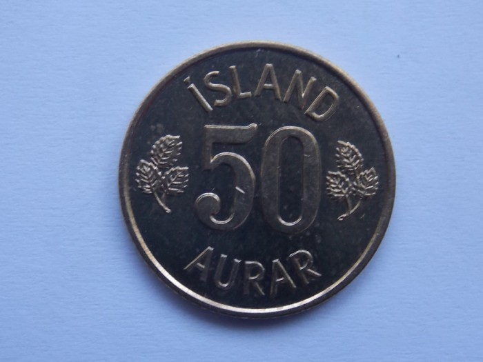 50 aurar 1974 Islanda