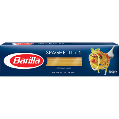 Paste Spaghetti Nr 5, Barilla, 500g foto