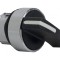 Comutator rotativ 22mm negru 2 poziții