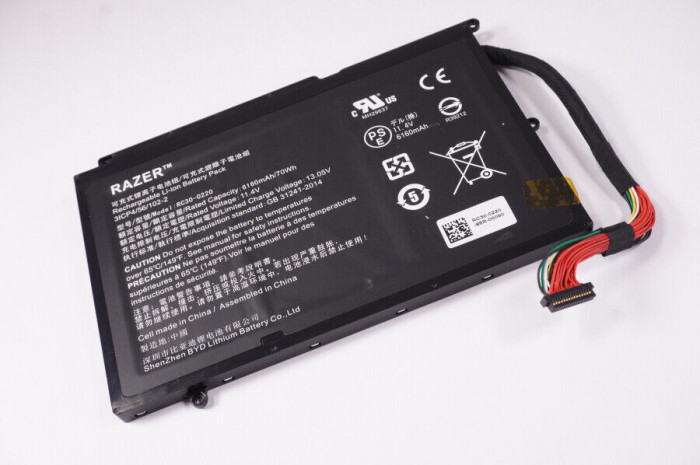 Baterie Laptop, Razer Blade PRO 17 2019 RZ09-0220, RC30-0220, 11.4V, 6160mAh, 70Wh