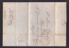Great Britain 1845 Postal History Rare Pre-Stamp Cover + Content Norfolk D.932