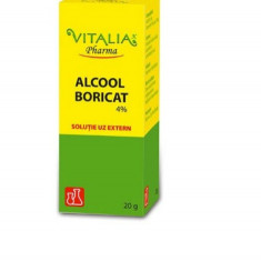 Alcool Boricat 4%, 20g, Vitalia