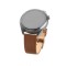 Curea pentru Samsung Galaxy Watch 4/5/Active 2, Huawei Watch GT 3 (42mm)/GT 3 Pro (43mm) - Fixed Leather Strap - Brown