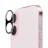 Folie camera iPhone 16 Techsuit Full Glass, negru