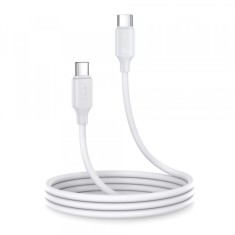 Cablu Date si Incarcare USB-C - USB-C Joyroom S-A9, 60W, 1m, Alb