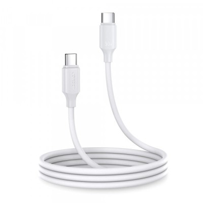 Cablu Date si Incarcare USB-C - USB-C Joyroom Long-Lasting Series A9, 60W, 1m, Alb foto