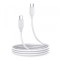 Cablu Date si Incarcare USB-C - USB-C Joyroom Long-Lasting Series A9, 60W, 1m, Alb