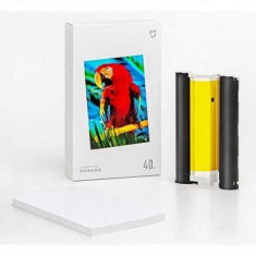 Hartie de printare pentru Xiaomi Mijia AirPrint, 40 de bucati, 6 inch, Anti-umezeala, Anti-amprenta foto