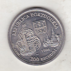 bnk mnd Portugalia 200 escudos 1996 unc , Siam