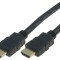 Cablu HDMI 1.4 PVC Negru 3m