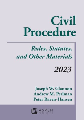 Civil Procedure: Rules, Statutes, and Other Materials, 2023 Supplement foto