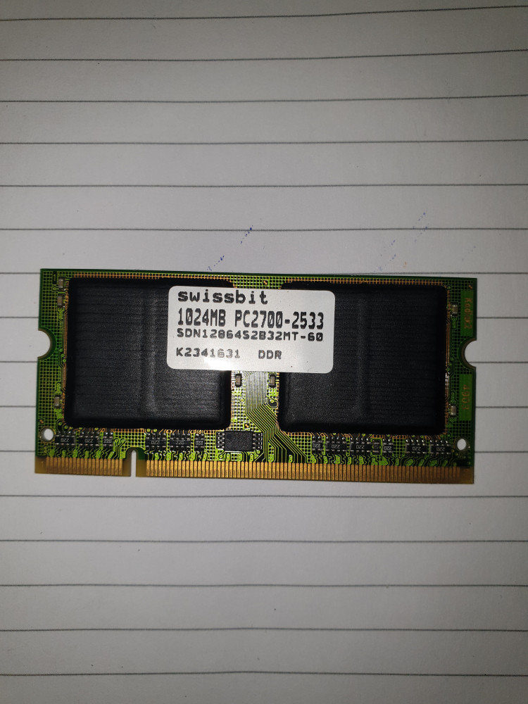 1 Gb ram DDR1 - pentru laptop -, DDR | Okazii.ro