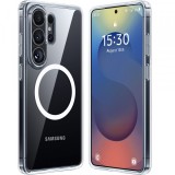 Husa MagSafe pentru Samsung Galaxy S26 Ultra S948, Torras, Guardian, Transparenta