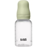 BIBS Anti-Colic Baby Bottle Latex biberon anticolici cu tetină din cauciuc Sage 150 ml