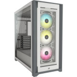 Carcasa PC iCUE 5000X RGB White, Corsair