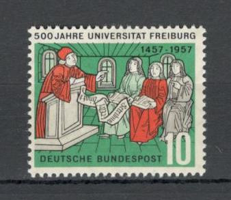 Germania.1957 500 ani Universitatea Freiburg MG.119 foto
