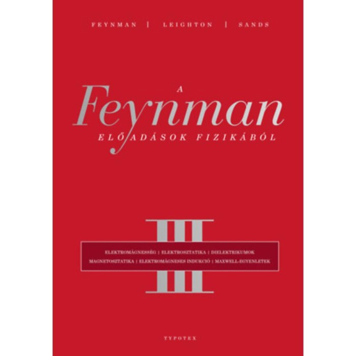 A Feynman-előad&aacute;sok fizik&aacute;b&oacute;l III. - Richard P. Feynman