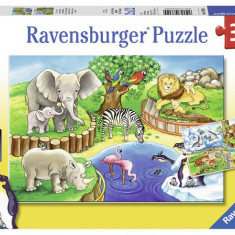 PUZZLE ZOO, 2x12 PIESE