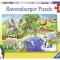 Puzzle Zoo, 2X12 Piese
