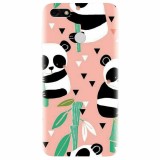 Husa silicon pentru Huawei Y6 Pro 2017, Baby Panda 001